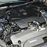 「スカイライン NISMO」エンジン　「400R」をベースに最高出力405psから420psにパワーが引き上げられた
