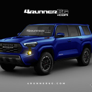 トヨタ 4ランナー 次期型（予想CG）