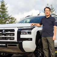 新型トライトンと三菱自動車 加藤隆雄社長