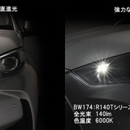 カーメイトから明るさを向上したポジションバルブ「R110T／R140T」に白色光6000Kが追加されて新発売
