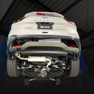 チタンカラーステンレステールセット（VSR）［63583V］NISSANエクストレイル用実装例