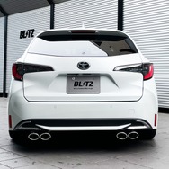 ステンレステールセット（VS）［63563］TOYOTAカローラツーリングハイブリッド用実装例