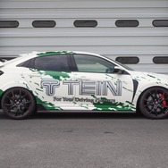 RX1［VSHK8-M1AS4］HONDAシビックTYPE R（FK8）用実装例（Ft: -30mm / Rr: -30mm）