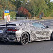 シボレー コルベット ZR1 新型プロトタイプ　スクープ写真