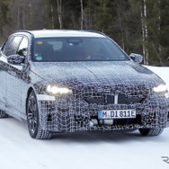 BMW 5シリーズツーリング 次期型プロトタイプ（スクープ写真）