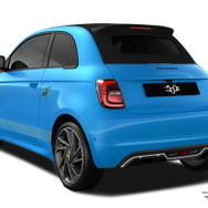 アバルト 500e スコーピオニッシマ（ポイズンブルー）