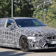 BMW M5ツーリング プロトタイプ（スクープ写真）