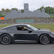 ポルシェ 911 GTS ハイブリッド プロトタイプ（スクープ写真）