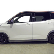 全長調整式車高調整サスペンションキット「SpecK」NISSANサクラ（B6AW）用実装例（ダウン量：-63mm～+7mm（フロント）／-29mm～-1mm（リア））