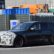 BMW M3ツーリング 改良新型プロトタイプ（スクープ写真）