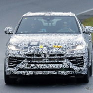 ランボルギーニ ウルスPHEV プロトタイプ（スクープ写真）