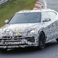 ランボルギーニ ウルスPHEV プロトタイプ（スクープ写真）
