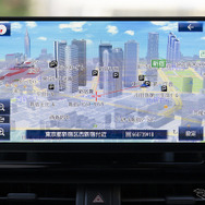 細部まで表現される3Dマップ