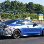 BMW M4クーペ 改良新型プロトタイプ（スクープ写真）