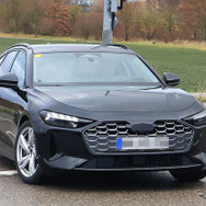 アウディ A5アバント 次期型　プロトタイプ（スクープ写真）