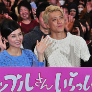 柴咲コウ、小栗旬／『信長協奏曲』カップル限定試写会