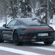ポルシェ 911 改良新型プロトタイプ（スクープ写真）