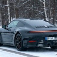 ポルシェ 911 改良新型プロトタイプ（スクープ写真）