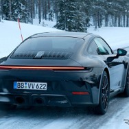 ポルシェ 911 改良新型プロトタイプ（スクープ写真）