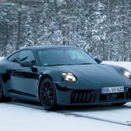 ポルシェ 911 改良新型プロトタイプ（スクープ写真）