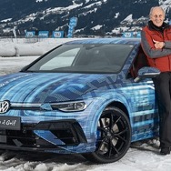 フォルクスワーゲン・ゴルフR 改良新型のプロトタイプとハンス・ヨアヒム・シュトゥック氏