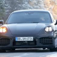 ポルシェ 911ターボ 改良新型プロトタイプ（スクープ写真）