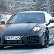 ポルシェ 911ターボ 改良新型プロトタイプ（スクープ写真）