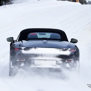 ポルシェ 718ボクスター EV プロトタイプ（スクープ写真）