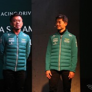 坂本祐也選手（左）と安岡秀徒選手（右）