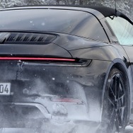 ポルシェ 911タルガ 改良新型プロトタイプ（スクープ写真）