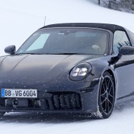 ポルシェ 911タルガ 改良新型プロトタイプ（スクープ写真）