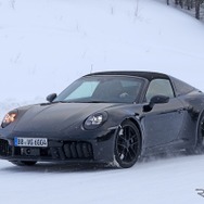 ポルシェ 911タルガ 改良新型プロトタイプ（スクープ写真）