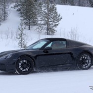 ポルシェ 911タルガ 改良新型プロトタイプ（スクープ写真）