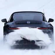 ポルシェ 911タルガ 改良新型プロトタイプ（スクープ写真）