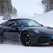 ポルシェ 911タルガ 改良新型プロトタイプ（スクープ写真）