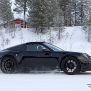 ポルシェ 911タルガ 改良新型プロトタイプ（スクープ写真）