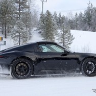 ポルシェ 911タルガ 改良新型プロトタイプ（スクープ写真）