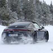 ポルシェ 911タルガ 改良新型プロトタイプ（スクープ写真）