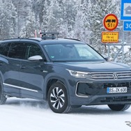 VW タイロン 次期型プロトタイプ（スクープ写真）