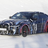 4つのモーターを搭載したBMWの超高性能EVのプロトタイプ（スクープ写真）