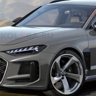 アウディ RS5 アバントの予想CG