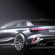 アウディS3改良新型デザインスケッチ