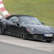 ポルシェ 911 カブリオレ 改良新型（スクープ写真）