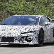 ランボルギーニ ウラカン後継モデルのプロトタイプ（スクープ写真）
