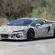 ランボルギーニ ウラカン後継モデルのプロトタイプ（スクープ写真）