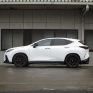 SUSTEC DF210 LEXUS NX350h 4WD用装着例（ダウン量：フロント 29mmダウン / リア 29mmダウン）