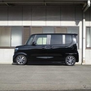 サステックプロCR［CRJF3K］N-BOXカスタム装着例（最下部車高）