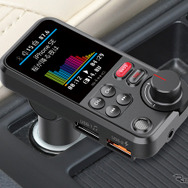 Bluetoothに対応した「FMトランスミッター」の一例（セイワ・BTF110）。