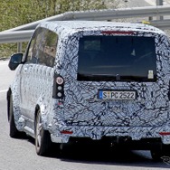 メルセデスベンツ Vクラス 次期型のプロトタイプ