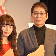 二階堂ふみ、大杉漣／『蜜のあわれ』試写イベント